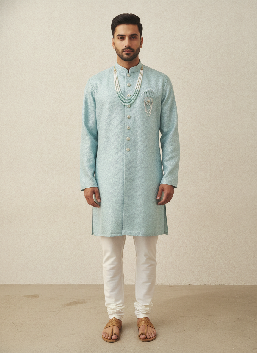 MEN ETHNIC SEMI SHERWANIS